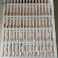 Round Airless Bottle Rose Gold UV Plastic Cosmetic Spatula Makeup Tools Factory